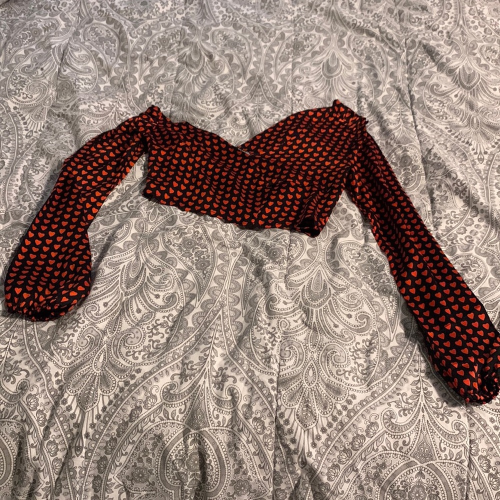 Long Sleeved Crop Top